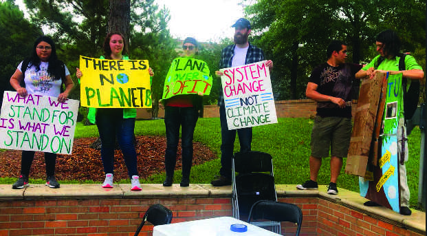 Troubled Waters: Climate Strike Interrupted by Rain