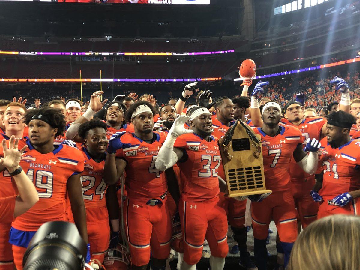 SHSU's ninth victory in a row at the Battle of the Piney Woods.