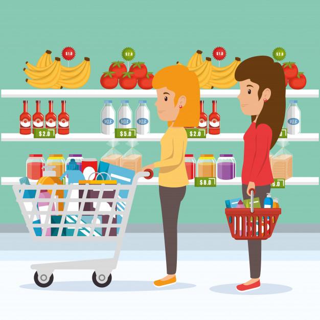 Shopping Distancing: People Need to Keep Apart in Stores During COVID-19