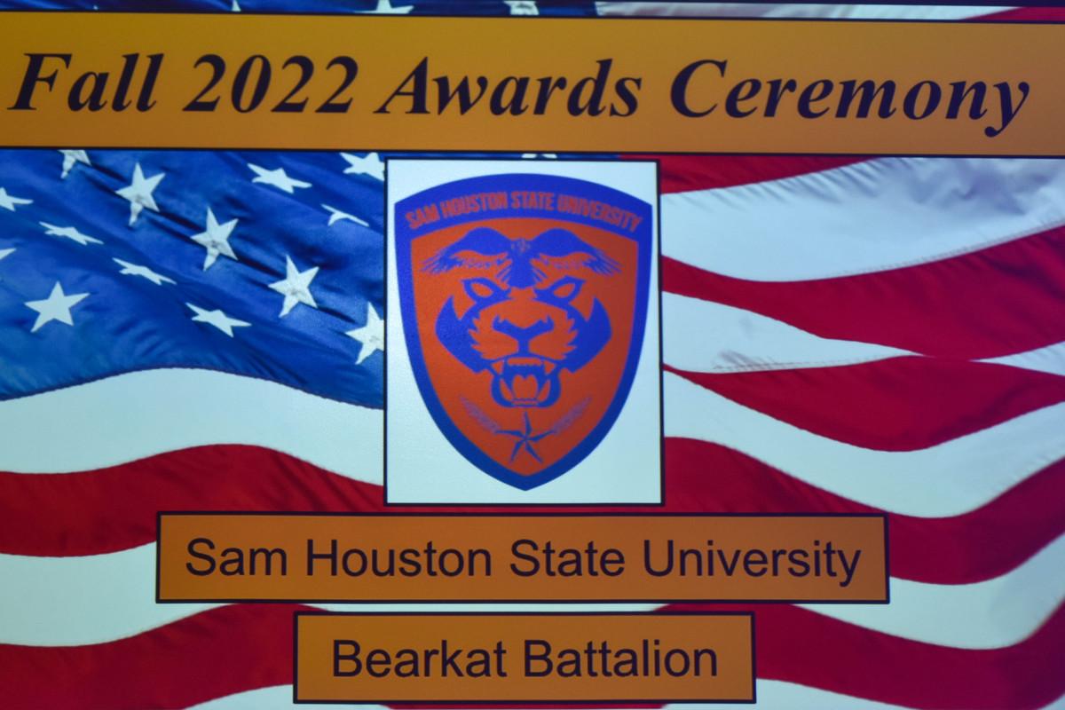 2022 Bearkat Battalion Awards Ceremony Held