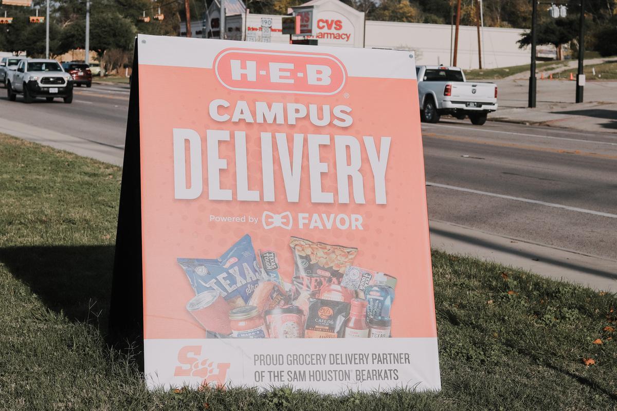 H-E-B Grocery Delivery to SHSU