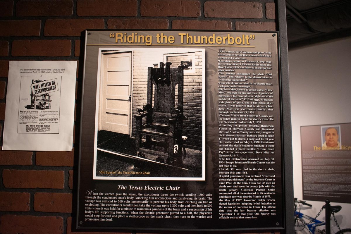 The electric chair that was once used to execute death row inmates is now on display at the Texas Prison Museum in Huntsville.