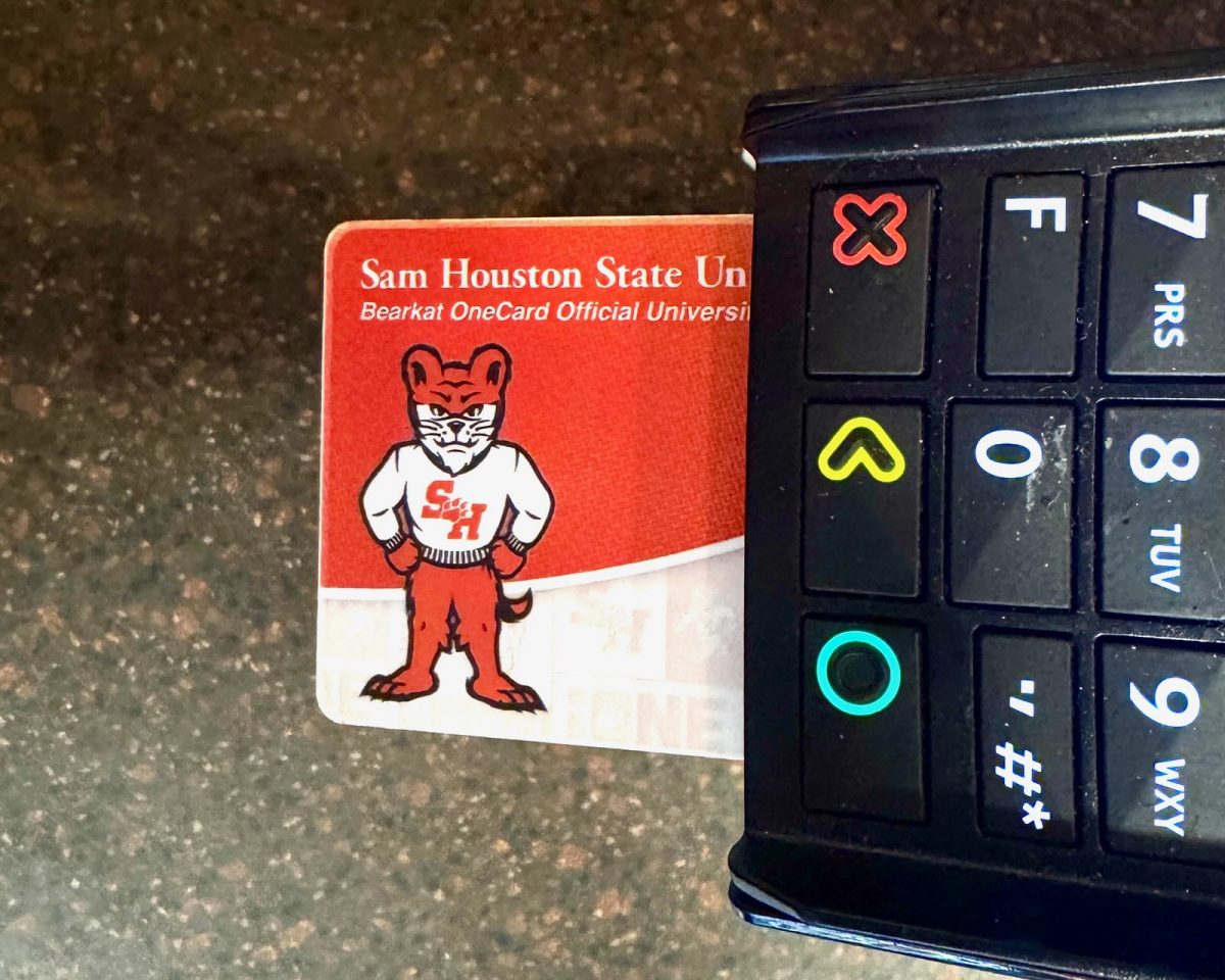 The updated Bearkat OneCard will allow students, faculty and staff to use the new card readers being installed on campus.