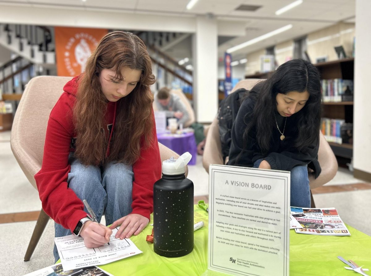 Sam Houston State University's Student Wellness Center hosted its first Mental Health Happy Hour event of the spring semester earlier this month.