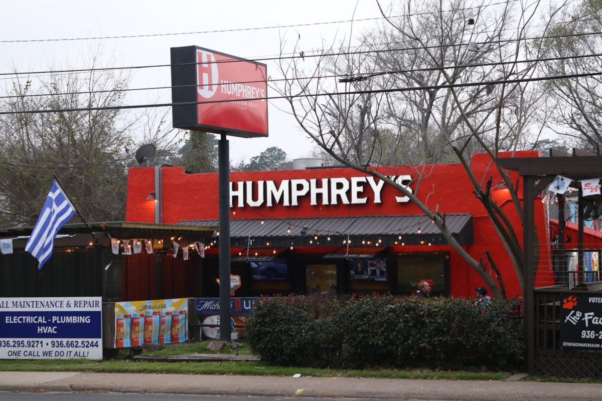 Humphrey's Bar and Grill is a hotspot among Sam Houston State students.