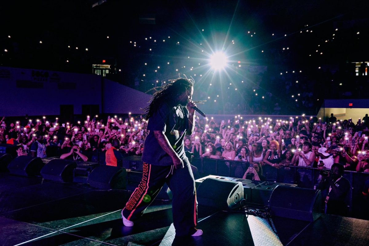 Rapper Waka Flocka Flame performed at  Johnson Coliseum earlier this month for Sammypalooza.