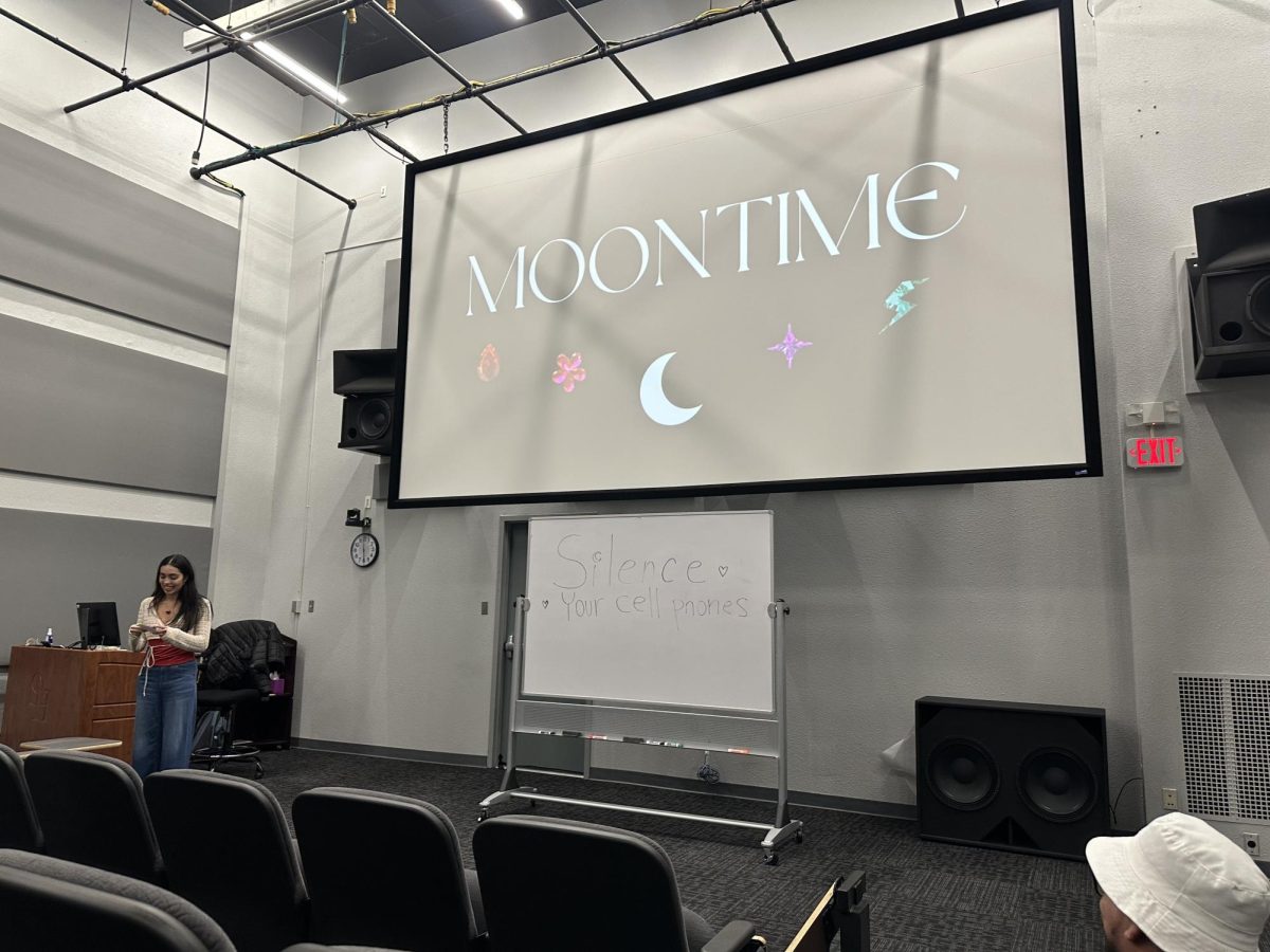 Emily Perez unveiled her short film, "Moontime," to SHSU's mass communication department on Jan. 23.