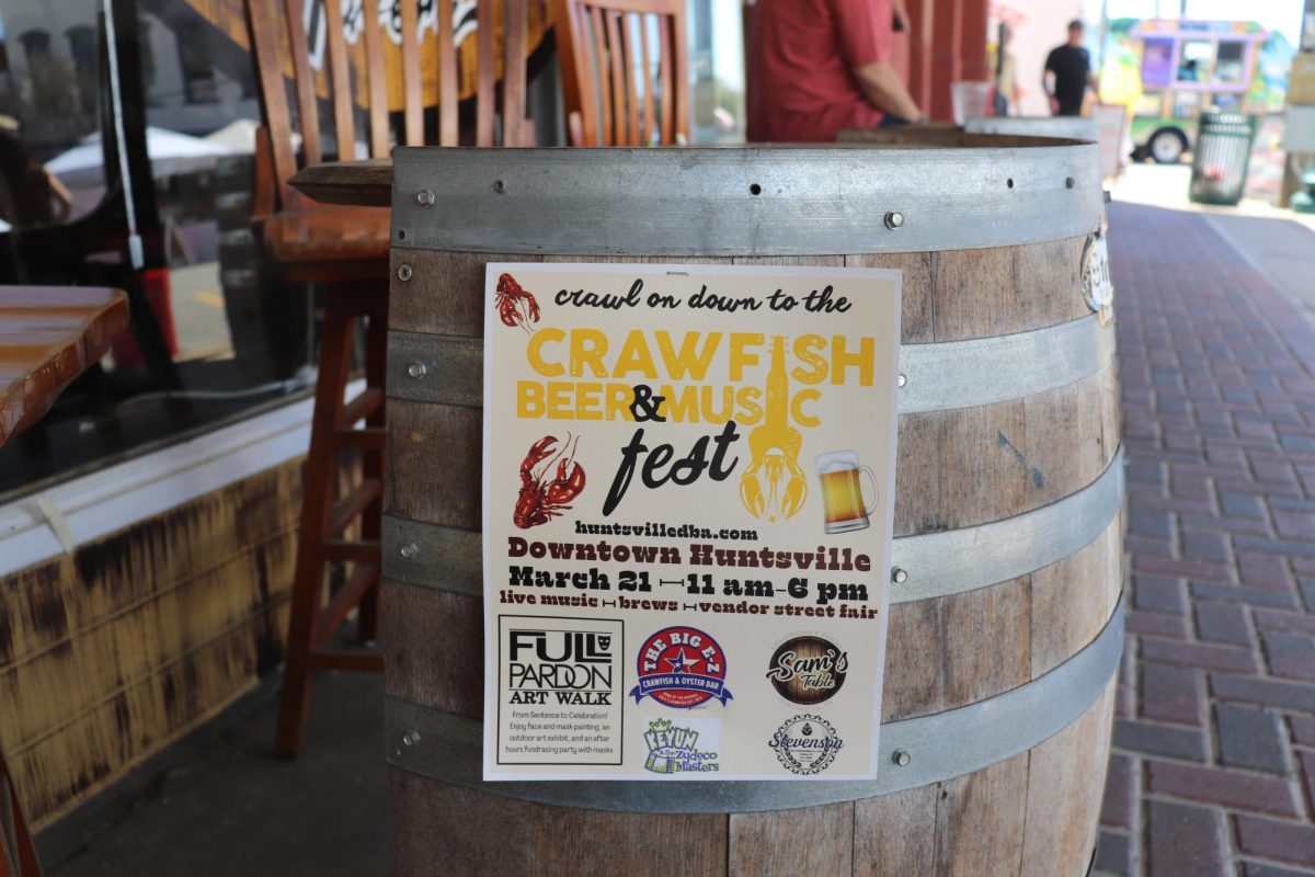 The Prison City Crawfish Festival and Music Fest was held last Saturday in downtown Huntsville.